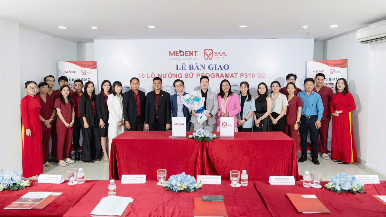 Hình ảnh sự kiện hợp tác công nghệ với Medent