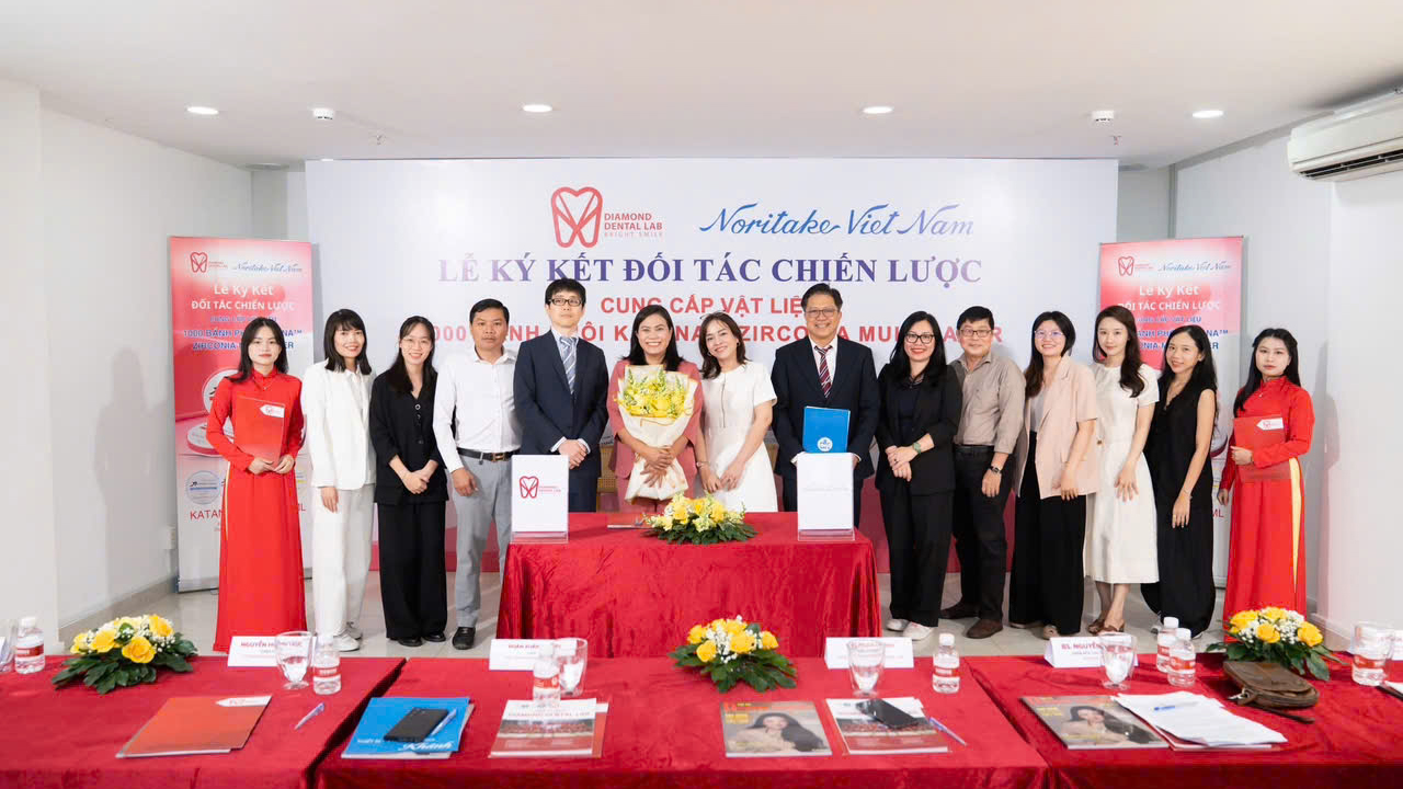Hình ảnh tư liệu trong sự kiện hợp tác Noritake