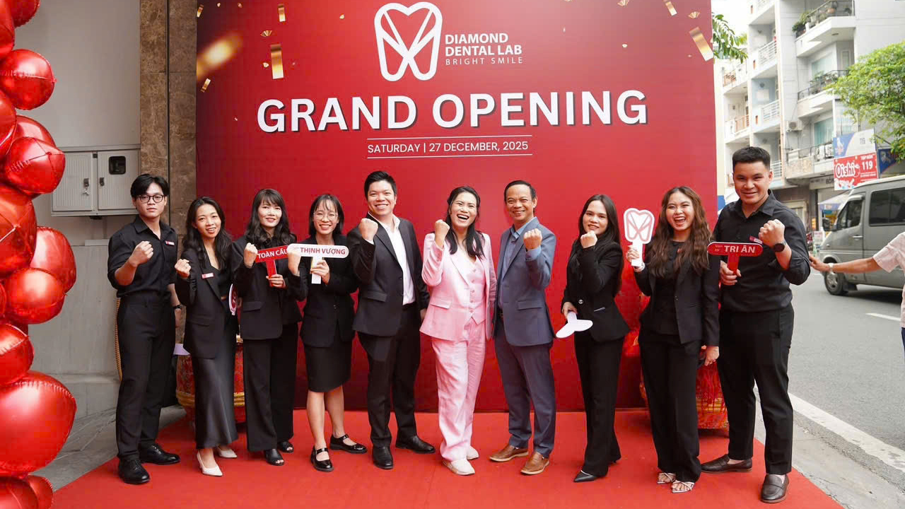 Không khí sự kiện 10 năm của Diamond Dental Group